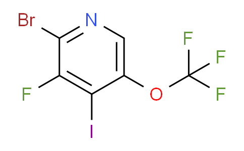 2-Bromo-3-fluoro-4-iodo-5-(trifluoromethoxy)pyridine
