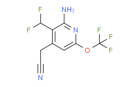 AM188932 | 1803950-49-3 | 2-Amino-3-(difluoromethyl)-6-(trifluoromethoxy)pyridine-4-acetonitrile