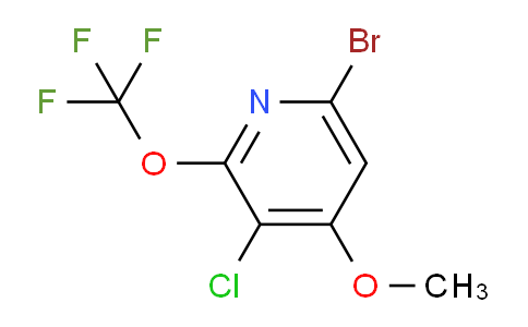 AM188937 | 1806171-68-5 | 6-Bromo-3-chloro-4-methoxy-2-(trifluoromethoxy)pyridine