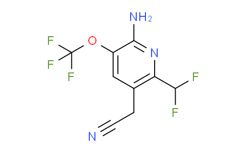 AM188939 | 1806096-78-5 | 2-Amino-6-(difluoromethyl)-3-(trifluoromethoxy)pyridine-5-acetonitrile
