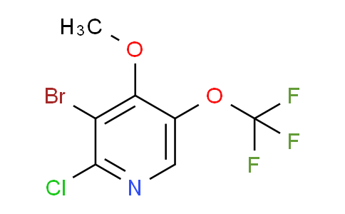 AM188940 | 1806171-74-3 | 3-Bromo-2-chloro-4-methoxy-5-(trifluoromethoxy)pyridine