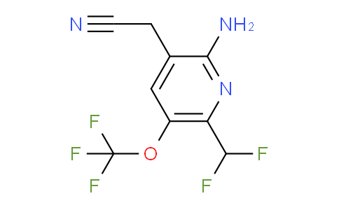 AM188942 | 1803657-58-0 | 2-Amino-6-(difluoromethyl)-5-(trifluoromethoxy)pyridine-3-acetonitrile