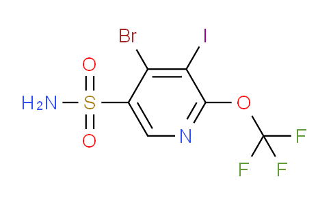 AM188943 | 1806223-75-5 | 4-Bromo-3-iodo-2-(trifluoromethoxy)pyridine-5-sulfonamide