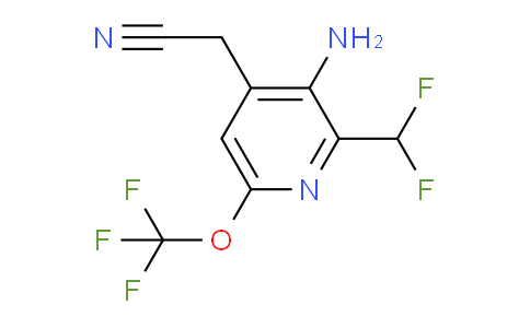 AM188944 | 1804027-52-8 | 3-Amino-2-(difluoromethyl)-6-(trifluoromethoxy)pyridine-4-acetonitrile