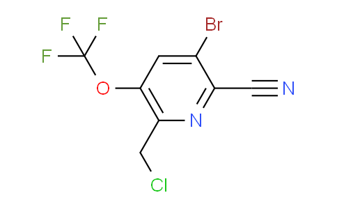 AM188951 | 1806229-27-5 | 3-Bromo-6-(chloromethyl)-2-cyano-5-(trifluoromethoxy)pyridine