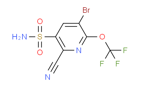 AM188957 | 1803667-31-3 | 3-Bromo-6-cyano-2-(trifluoromethoxy)pyridine-5-sulfonamide