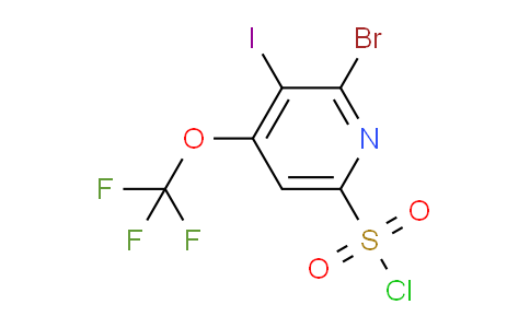 AM188958 | 1804582-34-0 | 2-Bromo-3-iodo-4-(trifluoromethoxy)pyridine-6-sulfonyl chloride