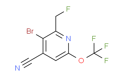 AM188973 | 1804650-18-7 | 3-Bromo-4-cyano-2-(fluoromethyl)-6-(trifluoromethoxy)pyridine