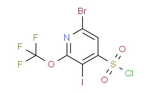 AM188975 | 1803994-89-9 | 6-Bromo-3-iodo-2-(trifluoromethoxy)pyridine-4-sulfonyl chloride