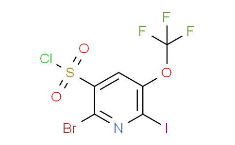 AM188976 | 1804613-66-8 | 2-Bromo-6-iodo-5-(trifluoromethoxy)pyridine-3-sulfonyl chloride