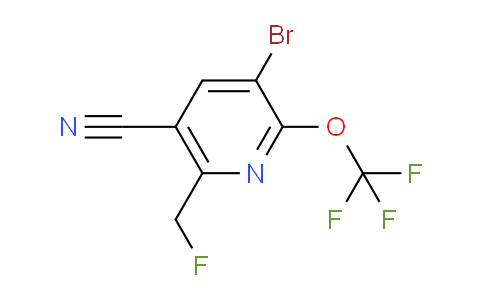 AM188978 | 1804650-25-6 | 3-Bromo-5-cyano-6-(fluoromethyl)-2-(trifluoromethoxy)pyridine