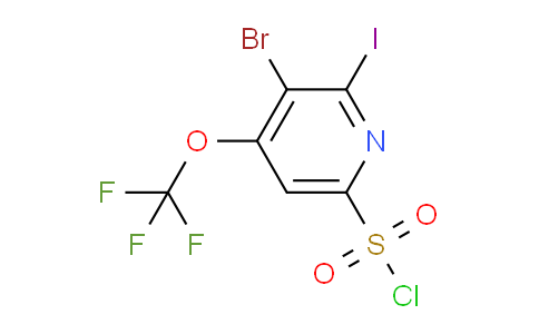 AM188981 | 1804596-69-7 | 3-Bromo-2-iodo-4-(trifluoromethoxy)pyridine-6-sulfonyl chloride