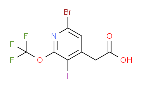 AM188984 | 1806084-69-4 | 6-Bromo-3-iodo-2-(trifluoromethoxy)pyridine-4-acetic acid