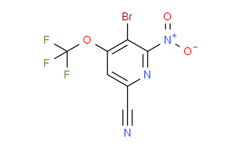 AM188985 | 1803977-74-3 | 3-Bromo-6-cyano-2-nitro-4-(trifluoromethoxy)pyridine