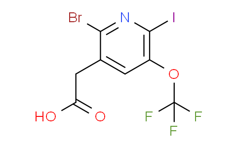 AM188987 | 1806219-41-9 | 2-Bromo-6-iodo-5-(trifluoromethoxy)pyridine-3-acetic acid