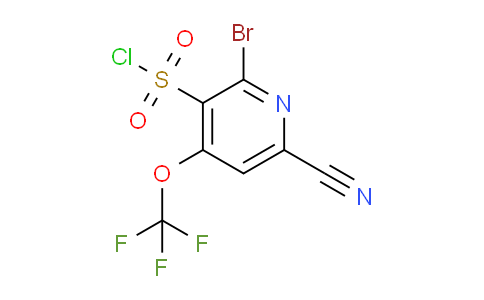 AM188988 | 1804578-67-3 | 2-Bromo-6-cyano-4-(trifluoromethoxy)pyridine-3-sulfonyl chloride