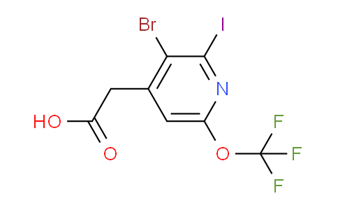 AM188993 | 1806128-39-1 | 3-Bromo-2-iodo-6-(trifluoromethoxy)pyridine-4-acetic acid