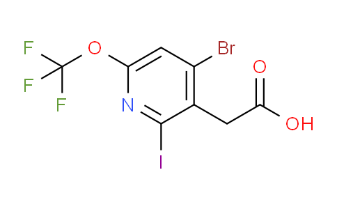 AM189004 | 1804596-12-0 | 4-Bromo-2-iodo-6-(trifluoromethoxy)pyridine-3-acetic acid