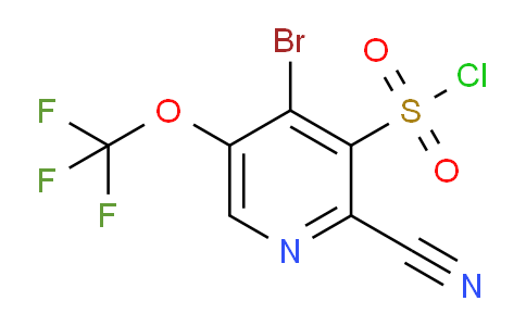 AM189005 | 1806028-61-4 | 4-Bromo-2-cyano-5-(trifluoromethoxy)pyridine-3-sulfonyl chloride