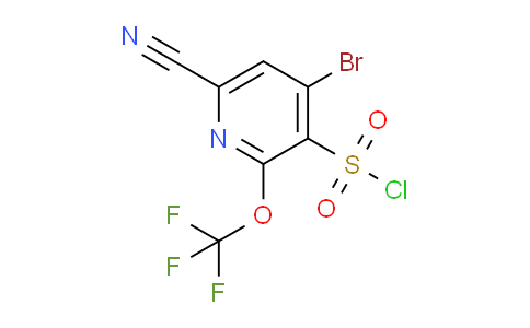 AM189007 | 1804666-09-8 | 4-Bromo-6-cyano-2-(trifluoromethoxy)pyridine-3-sulfonyl chloride