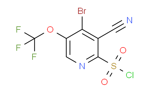 AM189012 | 1803666-77-4 | 4-Bromo-3-cyano-5-(trifluoromethoxy)pyridine-2-sulfonyl chloride