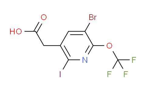 AM189013 | 1806216-53-4 | 3-Bromo-6-iodo-2-(trifluoromethoxy)pyridine-5-acetic acid