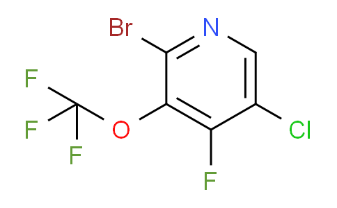 2-Bromo-5-chloro-4-fluoro-3-(trifluoromethoxy)pyridine