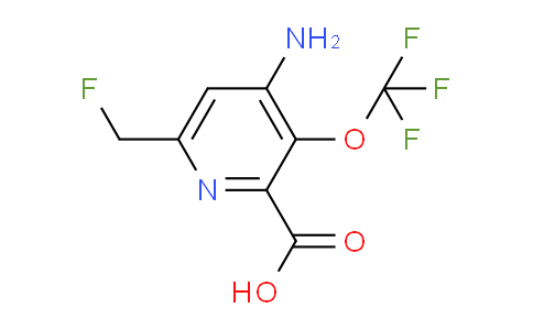 AM189034 | 1803471-06-8 | 4-Amino-6-(fluoromethyl)-3-(trifluoromethoxy)pyridine-2-carboxylic acid