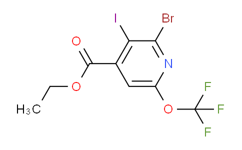 AM189035 | 1804595-76-3 | Ethyl 2-bromo-3-iodo-6-(trifluoromethoxy)pyridine-4-carboxylate