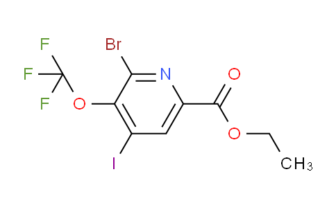 AM189037 | 1806127-73-0 | Ethyl 2-bromo-4-iodo-3-(trifluoromethoxy)pyridine-6-carboxylate