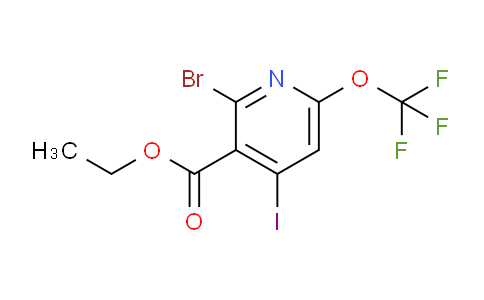 AM189039 | 1806127-82-1 | Ethyl 2-bromo-4-iodo-6-(trifluoromethoxy)pyridine-3-carboxylate