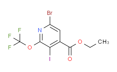 AM189046 | 1804595-86-5 | Ethyl 6-bromo-3-iodo-2-(trifluoromethoxy)pyridine-4-carboxylate