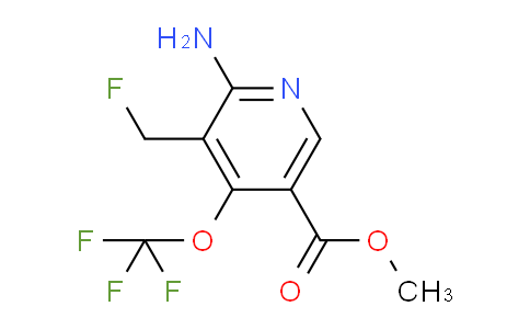 AM189047 | 1806192-95-9 | Methyl 2-amino-3-(fluoromethyl)-4-(trifluoromethoxy)pyridine-5-carboxylate