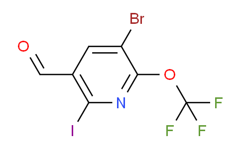 AM189051 | 1806083-27-1 | 3-Bromo-6-iodo-2-(trifluoromethoxy)pyridine-5-carboxaldehyde