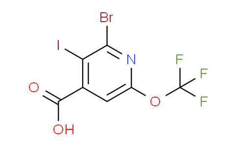 AM189056 | 1803989-50-5 | 2-Bromo-3-iodo-6-(trifluoromethoxy)pyridine-4-carboxylic acid