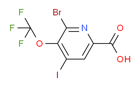 AM189058 | 1806125-25-6 | 2-Bromo-4-iodo-3-(trifluoromethoxy)pyridine-6-carboxylic acid