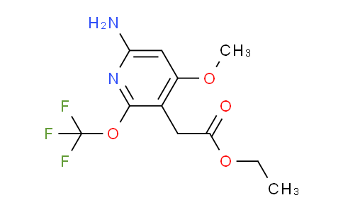 AM18906 | 1804525-31-2 | Ethyl 6-amino-4-methoxy-2-(trifluoromethoxy)pyridine-3-acetate