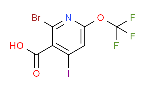 AM189061 | 1803999-22-5 | 2-Bromo-4-iodo-6-(trifluoromethoxy)pyridine-3-carboxylic acid