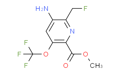 AM189063 | 1803950-48-2 | Methyl 3-amino-2-(fluoromethyl)-5-(trifluoromethoxy)pyridine-6-carboxylate