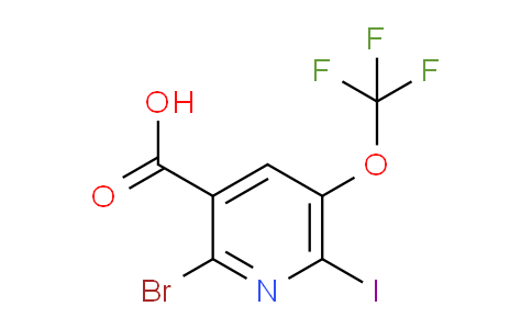 AM189072 | 1803969-56-3 | 2-Bromo-6-iodo-5-(trifluoromethoxy)pyridine-3-carboxylic acid