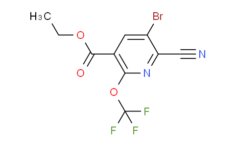 AM189073 | 1803973-16-1 | Ethyl 3-bromo-2-cyano-6-(trifluoromethoxy)pyridine-5-carboxylate