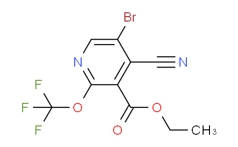 AM189078 | 1806211-44-8 | Ethyl 5-bromo-4-cyano-2-(trifluoromethoxy)pyridine-3-carboxylate