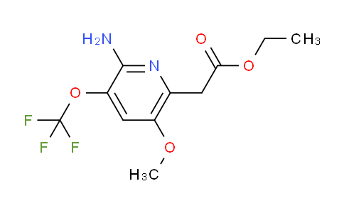 AM18908 | 1803707-94-9 | Ethyl 2-amino-5-methoxy-3-(trifluoromethoxy)pyridine-6-acetate