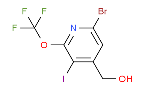 6-Bromo-3-iodo-2-(trifluoromethoxy)pyridine-4-methanol