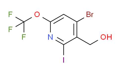 AM189091 | 1804392-85-5 | 4-Bromo-2-iodo-6-(trifluoromethoxy)pyridine-3-methanol