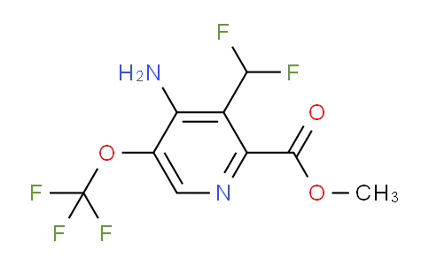 AM189093 | 1806137-67-6 | Methyl 4-amino-3-(difluoromethyl)-5-(trifluoromethoxy)pyridine-2-carboxylate