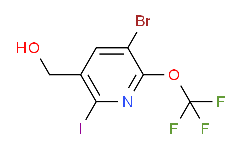 AM189100 | 1806222-38-7 | 3-Bromo-6-iodo-2-(trifluoromethoxy)pyridine-5-methanol