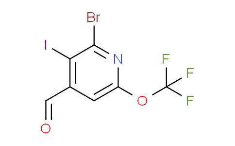 AM189103 | 1806080-94-3 | 2-Bromo-3-iodo-6-(trifluoromethoxy)pyridine-4-carboxaldehyde