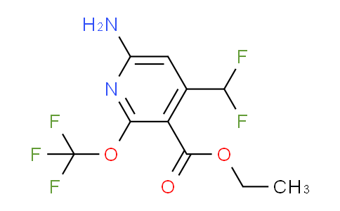 AM189104 | 1804372-95-9 | Ethyl 6-amino-4-(difluoromethyl)-2-(trifluoromethoxy)pyridine-3-carboxylate