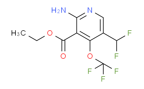 AM189106 | 1804611-17-3 | Ethyl 2-amino-5-(difluoromethyl)-4-(trifluoromethoxy)pyridine-3-carboxylate